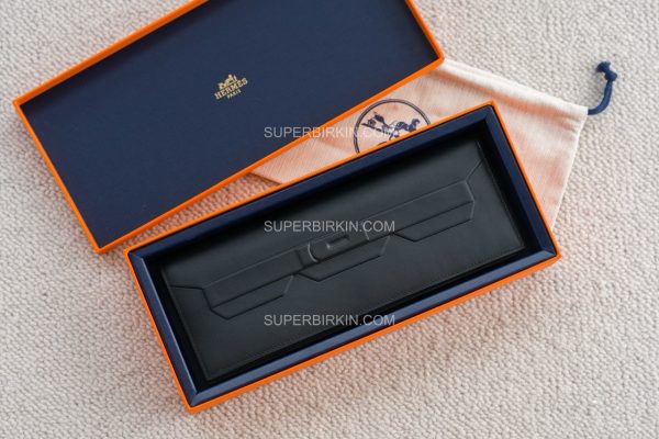 Hermes Birkin Shadow Pochette Black Swift 幻影手拿包